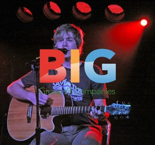 James Bourne of Busted Performs in Manchester