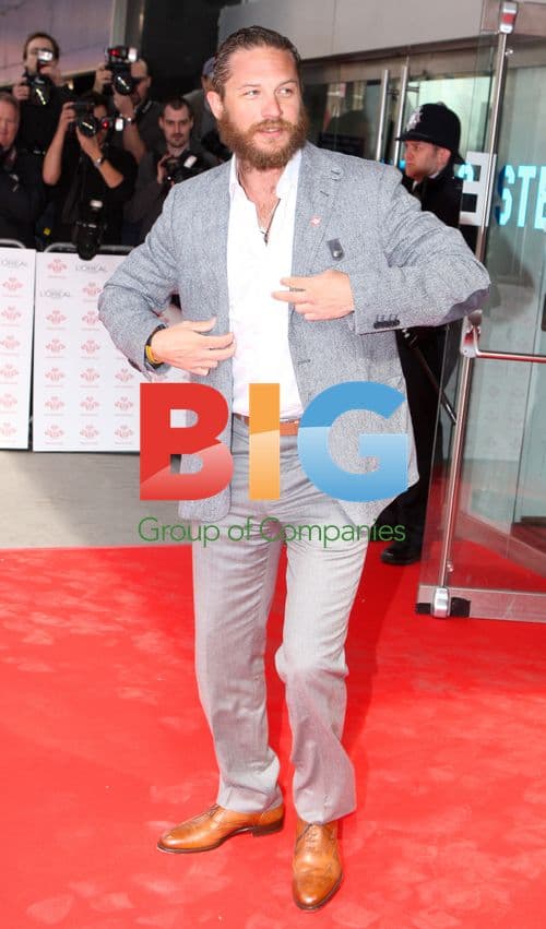 Tom Hardy at PrinceÕs Trust Awards