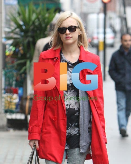 TV Presenter Fearne Cotton Arrives at BBC Radio One