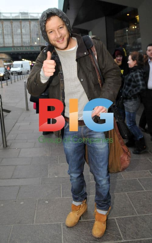 Matt Cardle and Sarah Robertson in Glasgow