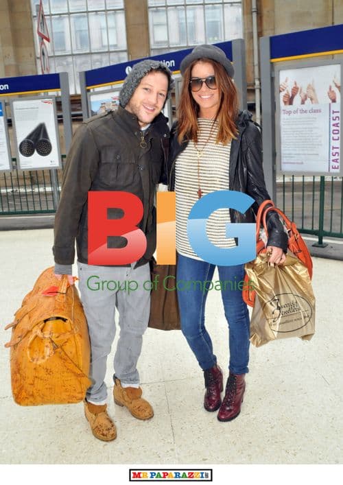 Matt Cardle and Sarah Robertson in Glasgow