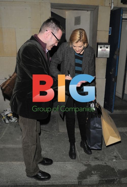 Agyness Deyn Leaving Theatre in London