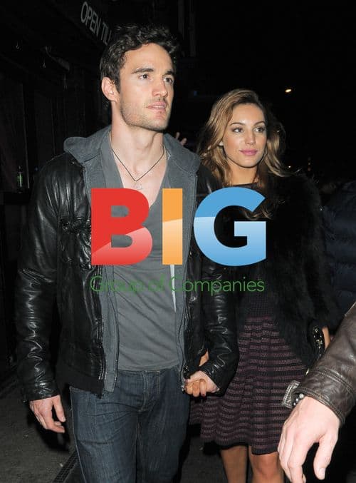 Kelly Brook and Thom Evans Out in Soho