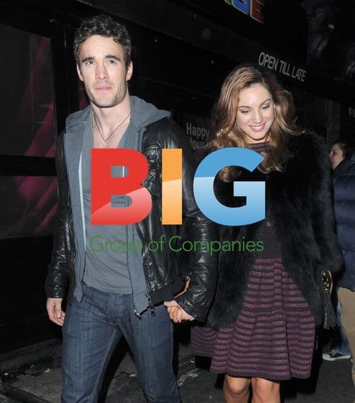 Kelly Brook and Thom Evans at The Box in Soho