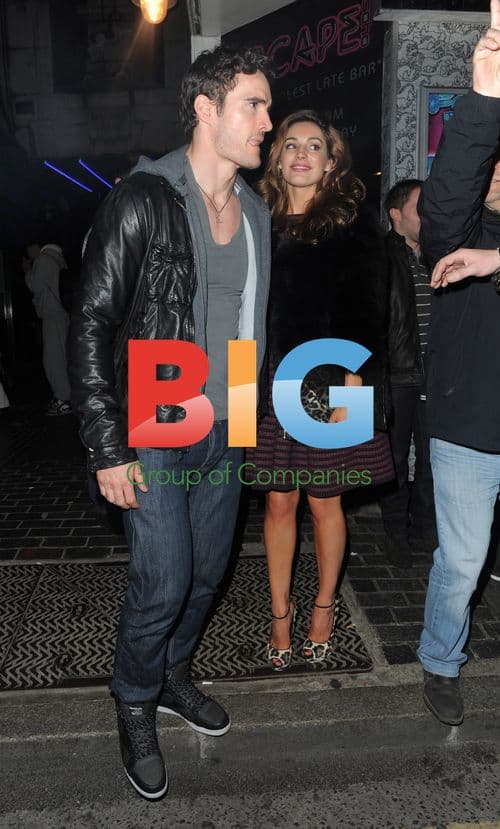 Kelly Brook & Thom Evans at The Box in Soho