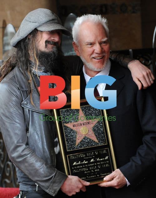 Malcolm McDowell Honored on Hollywood Walk of Fame