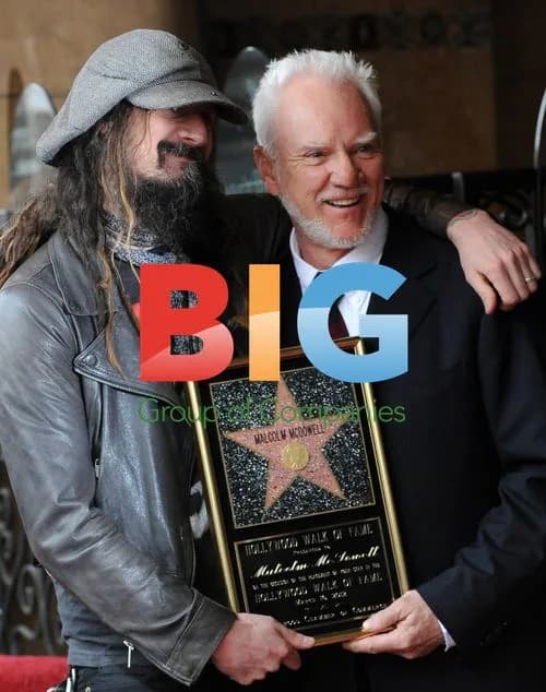 Malcolm McDowell Honored on Hollywood Walk of Fame