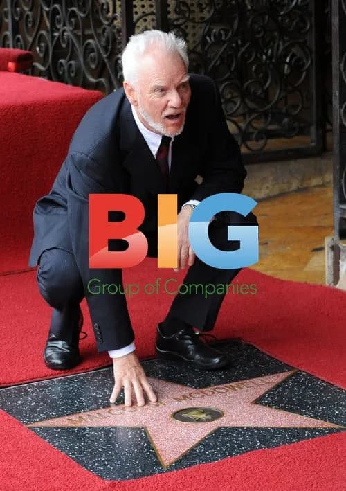 Malcolm McDowell Honored on Hollywood Walk of Fame