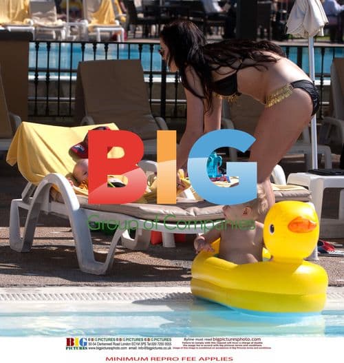 Danielle Lloyd on Holiday