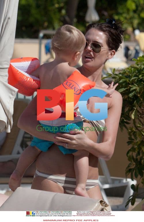 Danielle Lloyd Spends Time with Family