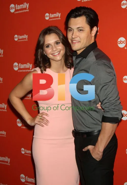 Blair Redford and Alexandra Chandra at ABC Upfront 2012
