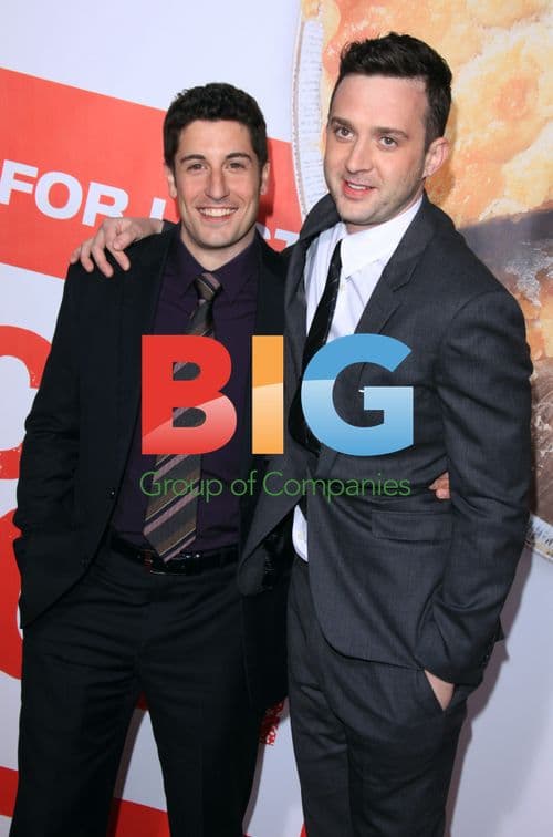 Jason Biggs and Eddie Kaye Thomas at 'American Reunion' Premiere