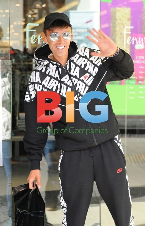 Johnny Robinson Spotted Shopping in Newcastle