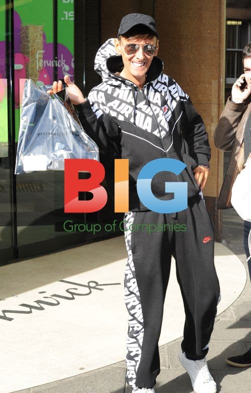 Johnny Robinson Shopping in Newcastle