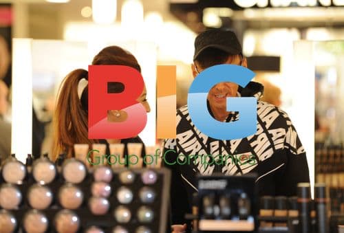 Johnny Robinson shopping in Newcastle