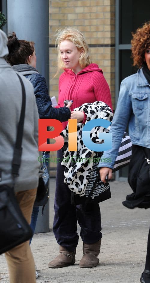 Kitty Brucknell out in Gateshead without makeup