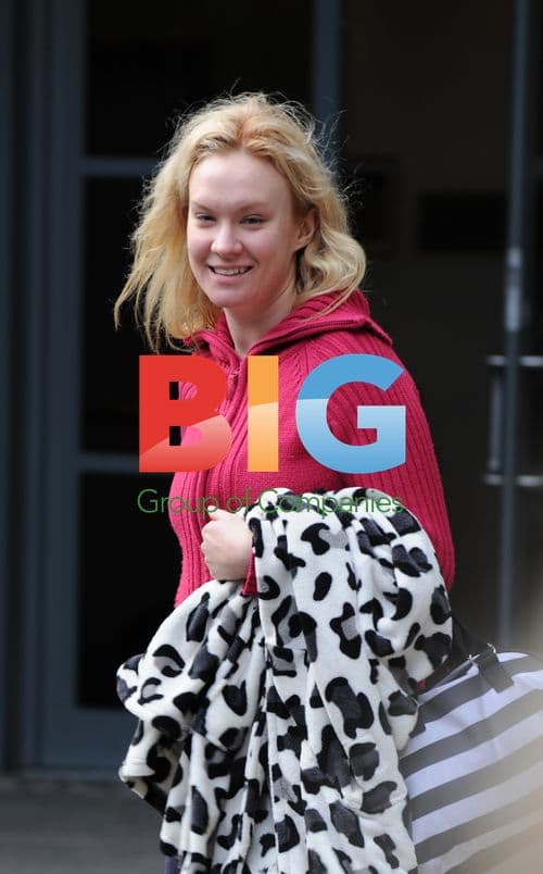 Kitty Brucknell Spotted Leaving Hotel