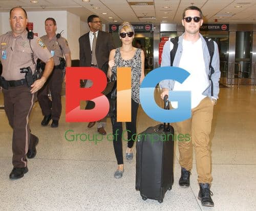 Nicole Richie Arriving at Miami Airport