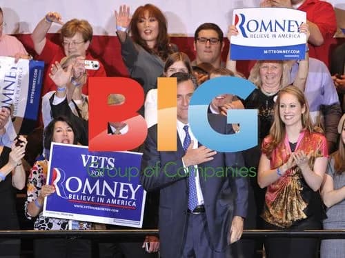 Mitt Romney Meets Supporters at Election Party