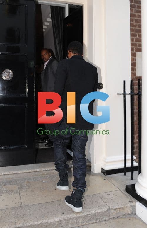 Usher Spotted in London