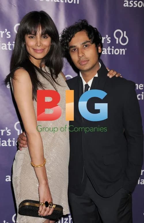 Neha Kapur and Kunal Nayyar at Alzheimer's Association Event