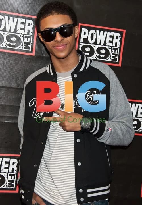 Diggy Simmons at iHeartRadio Studio