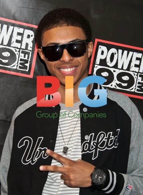 Diggy Simmons at iHeartRadio Studio