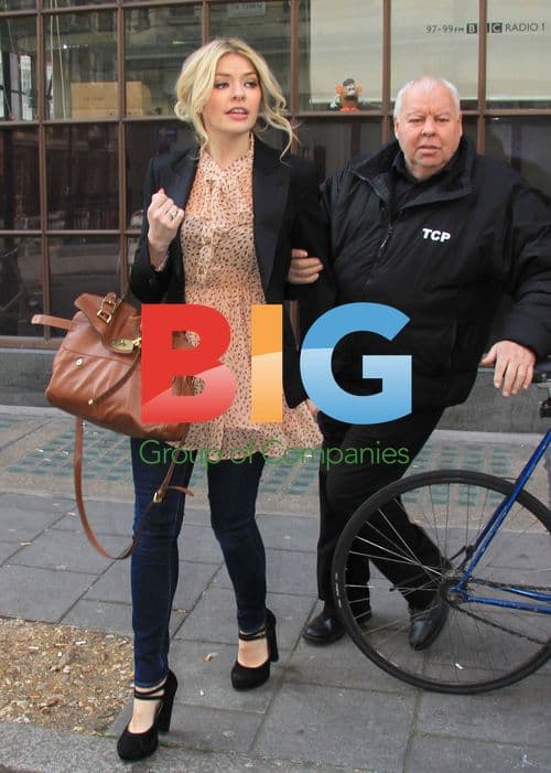 Holly Willoughby Leaving BBC Radio on Motorbike