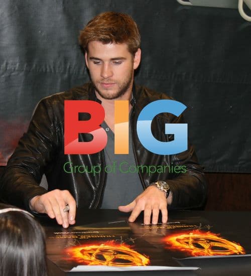 The Hunger Games cast at LA book signing