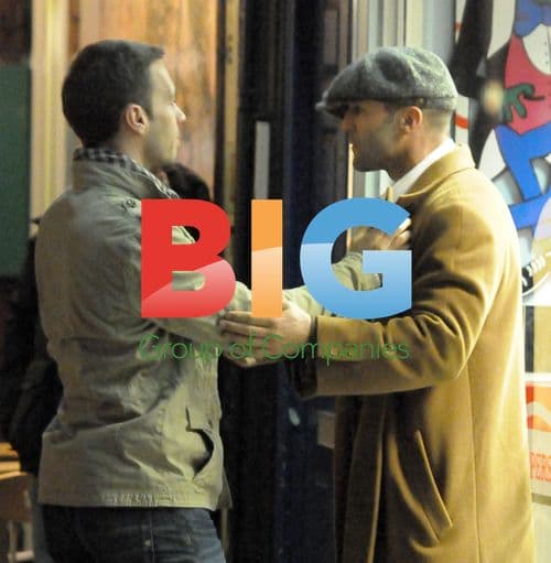 Jason Statham on set of 'Hummingbird'