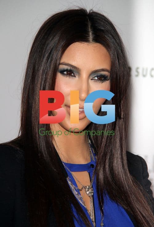 Kim Kardashian Flour Assault at Fragrance Launch