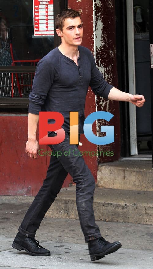 Dave Franco on set of 'Now You See Me'