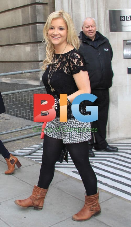 Helen Skelton at BBC Radio 1 Studios