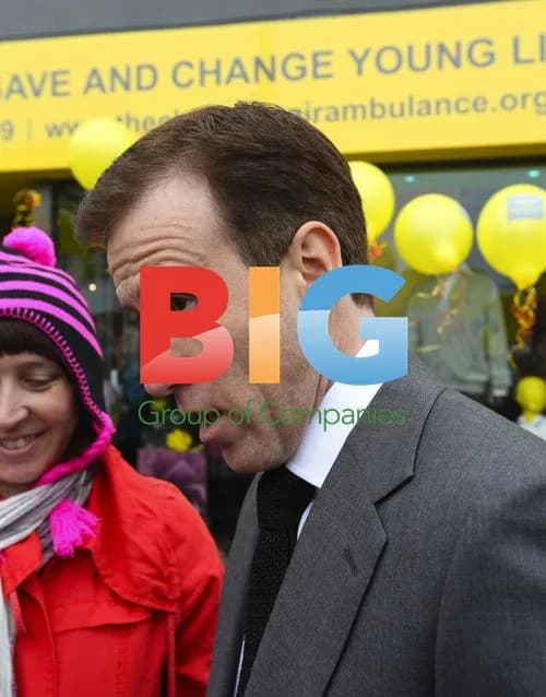 Anton Du Beke at Children's Air Ambulance Shop Opening