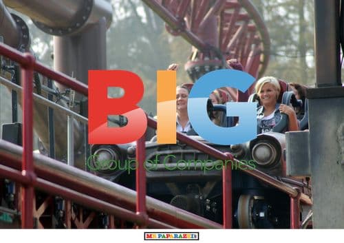 Kerry Katona and Boyfriend at Alton Towers