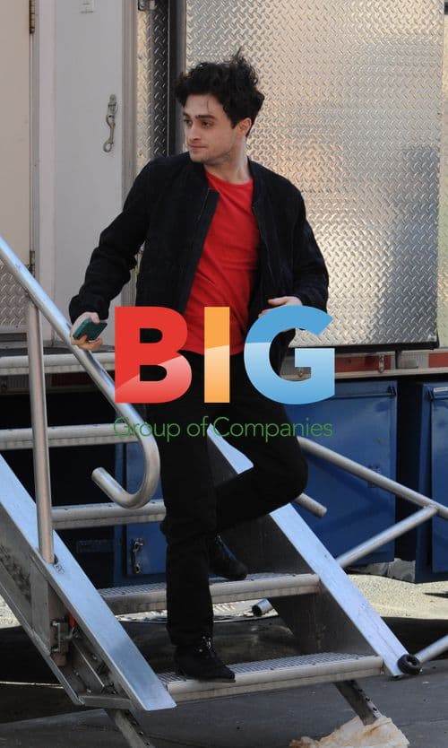 Daniel Radcliffe on 'Kill Your Darlings' Set