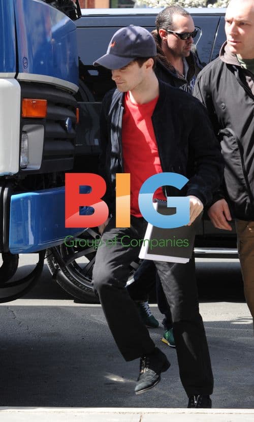 Daniel Radcliffe on 'Kill Your Darlings' Set