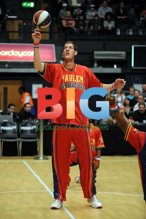 Harlem Globetrotters Perform at Wembley Arena
