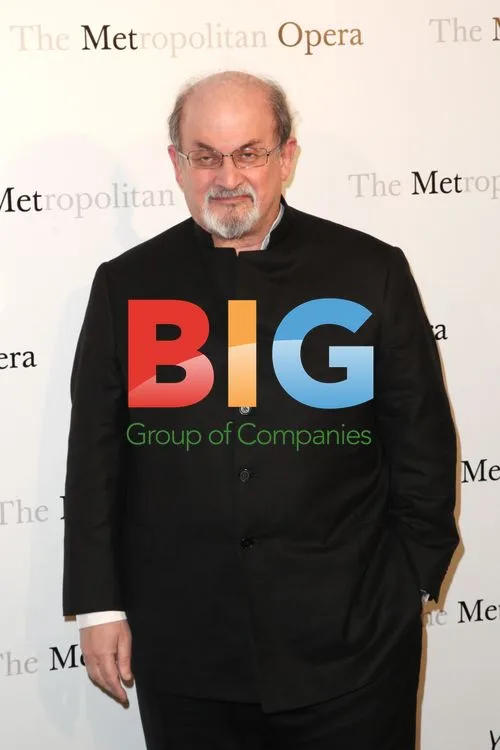 Salman Rushdie at Met Opera Premiere