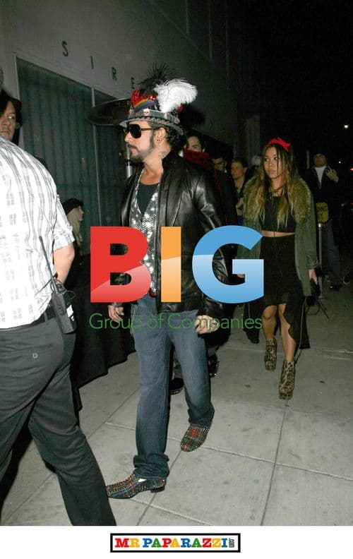 AJ of The Backstreet Boys at Perez Hilton's Birthday