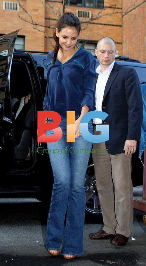 Katie Holmes Spotted in NYC