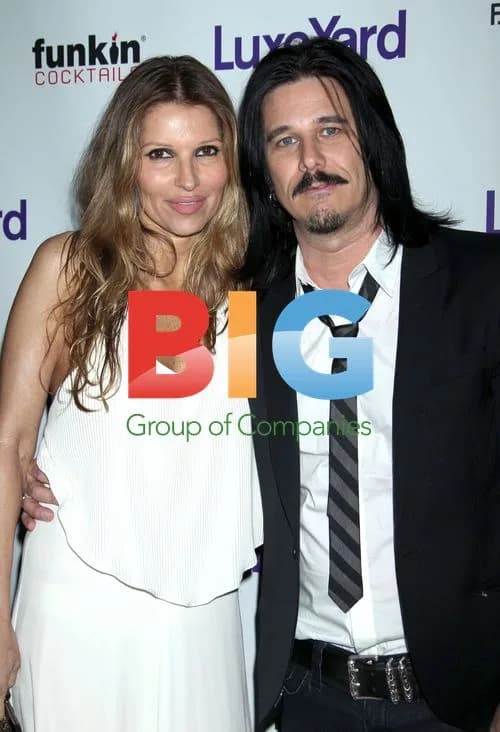 Daniella and Gilby Clarke at LuxeYard Style Launch