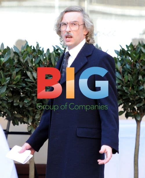 Steve Coogan Filming "The King of Soho" Biopic