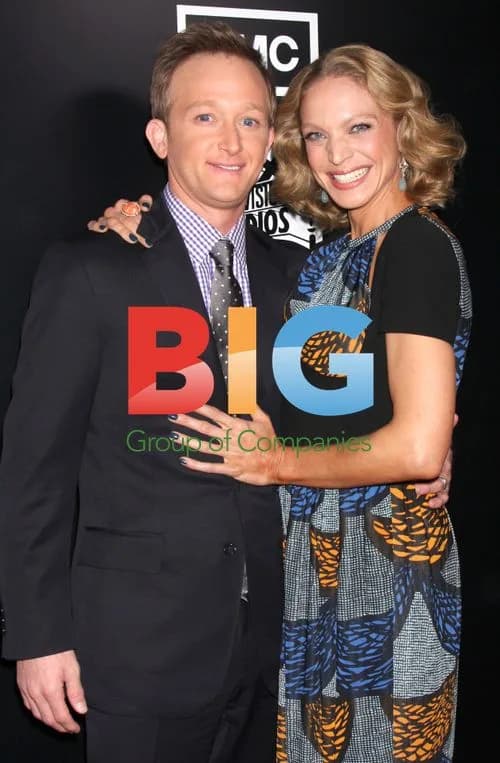 Eric Ladin and Kristin Lehman at 'The Killing' Premiere