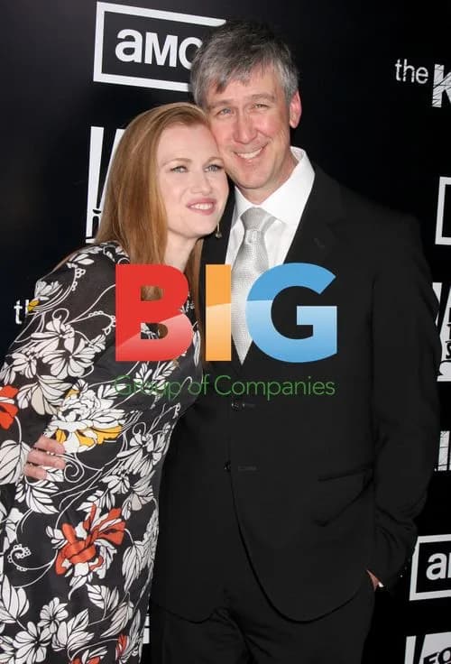 Mireille Enos and Alan Ruck at 'The Killing' Premiere