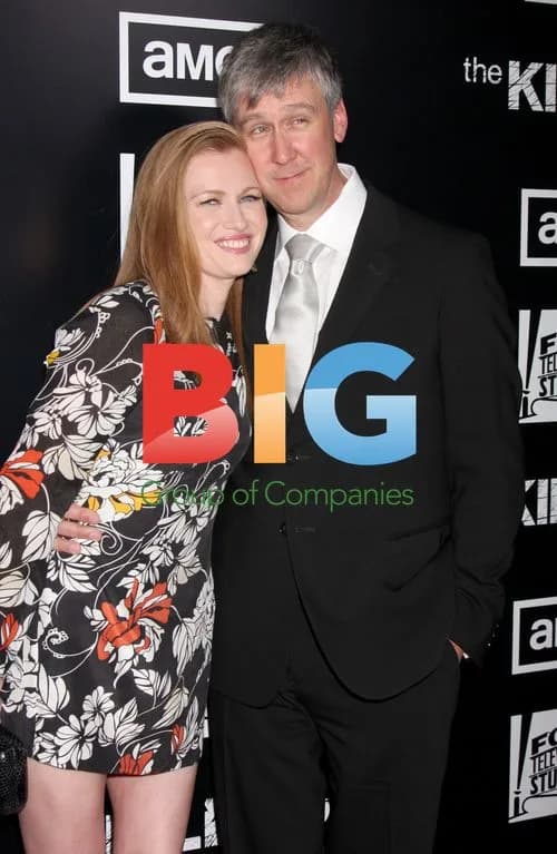 Mireille Enos and Alan Ruck at 'The Killing' Premiere