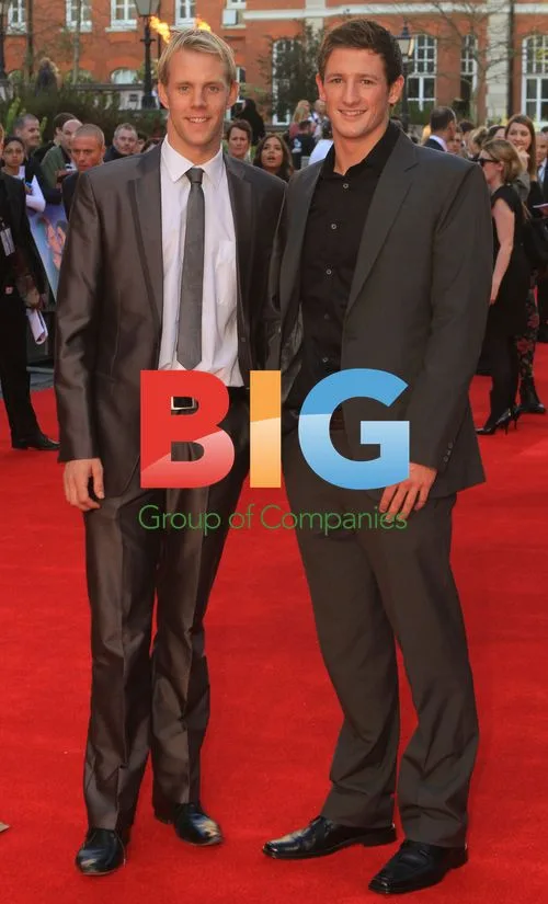 Ross Davenport and Michael Jamieson at 'Titanic 3D' Premiere