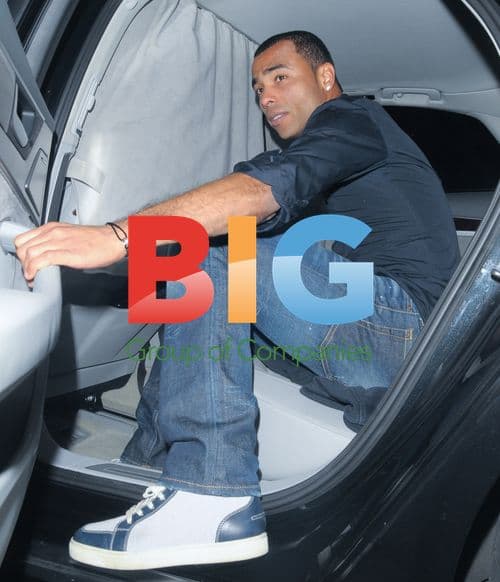 Footballer Ashley Cole Leaving Aura Nightclub