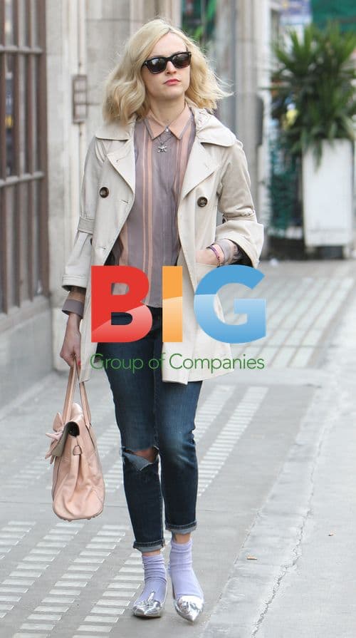 Fearne Cotton arrives at BBC Radio 1