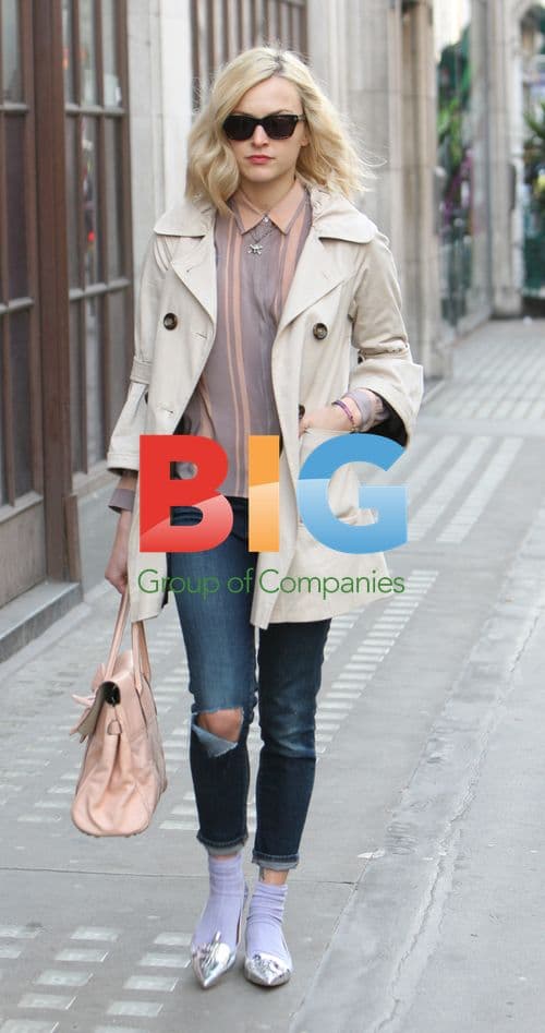 Fearne Cotton arrives at BBC Radio 1